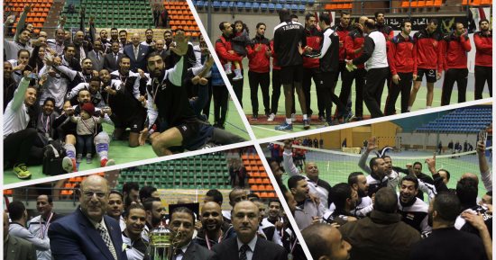 طلائع الجيش يحتفظ بدورى الطائرة للعام الثانى على التوالى بالفوز على الأهلى 