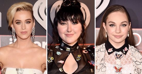 بالصور..كاتى ونواه ومادى صاحبات أجمل تصفيفات شعر النجمات بحفل "iHeartRadio"