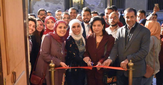 افتتاح معرض "من وحى التجريدية" بقصر الأمير طاز