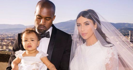 "سلو بلدهم كده".. نجمات تزوجن بعد الإنجاب أشهرهن كيم كاردشيان