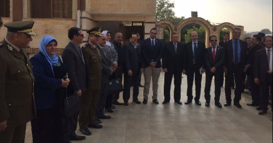 مدير أمن القليوبية الجديد يجتمع بنواب المحافظة بنادى الشرطة ببنها