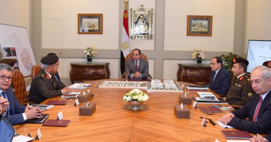 السيسى يشدد على الالتزام بتوقيت تنفيذ الحى الحكومى بالعاصمة الإدارية