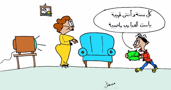 "سكر" هدية عيد الأم.. وسحر الحكام.. فى كاريكاتير جديد للموهوب مصطفى سعيد