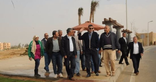 بالصور.. مجلس الأهلي يتفقد آخر المستجدات فى فرع زايد