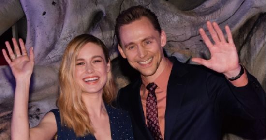 برى لارسون وتوم هيدلستون يروجان لفيلم "Kong: Skull Island" بالمكسيك