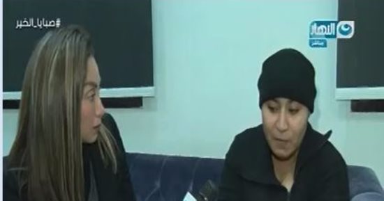 ريهام سعيد تواجه "مريضة سرطان الزمالك" للكشف عن حقيقة مرضها