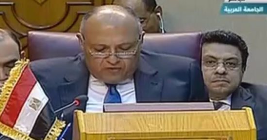 سامح شكرى: مصر ملتزمة بتحمل مسئولياتها التاريخية فى دعم القضية الفلسطينية