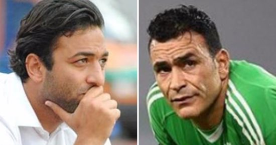 عصام الحضرى يصل معسكر دجلة بالسخنة ويصافح ميدو