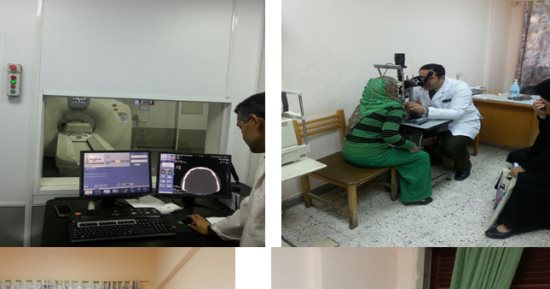 علاج 83 مواطنا وصرف العلاج للمرضى بالمجان فى مستشفيات الشرطة