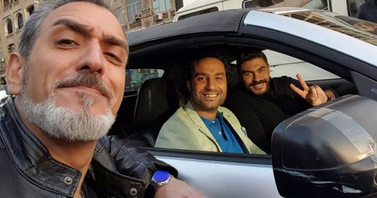 بالصور.. فراس سعيد ينتهى من تصوير مشاهده بـ"اختيار إجبارى"