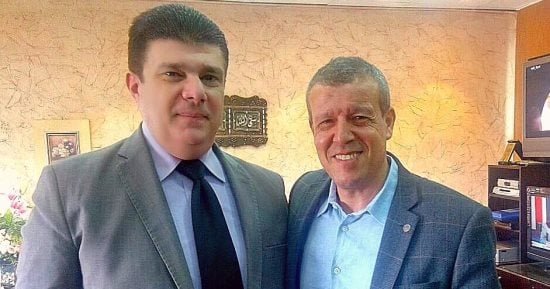 تفاصيل لقاء حسين زين بـ"قدور حبارى" مدير وكالة sn.tv للرياضة العالمية