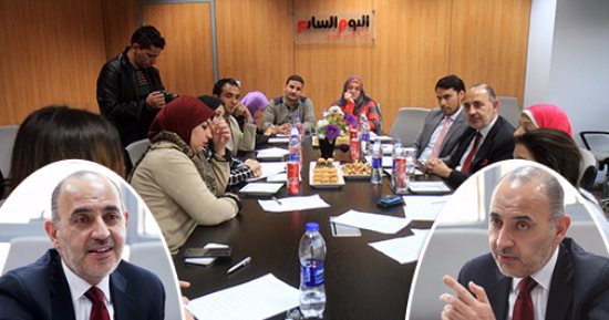 سفير المكسيك خوسيه أوكتابيو فى ندوة "اليوم السابع" :مصر أثبتت أنها دولة قوية بعد 25 يناير.. وتمكنت من استعادة مكانتها الدولية ..الإصلاح الاقتصادى عزز الثقة فى السوق المصرى وزاد الاستثمارات الأجنبية