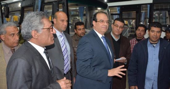 أتوبيسات نقل عام جديدة تدخل الخدمة بالدقهلية غدا