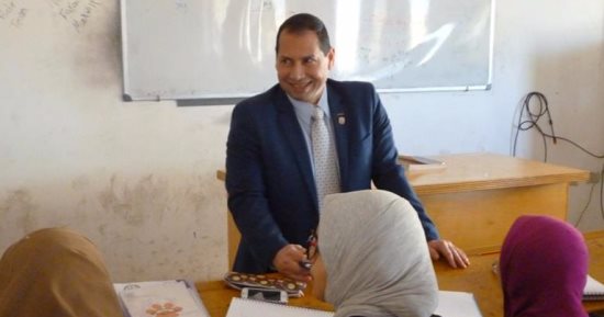 رئيس جامعة بورسعيد يتفقد كلية العلوم