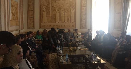 سفارة العراق تنظم احتفالية لدعم انتصارات الجيش العراقى فى الموصل على داعش