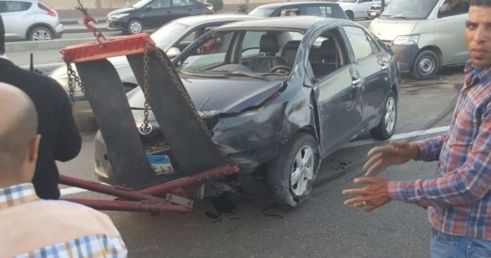 مصرع سيدة وإصابة شقيقتها صدمتهما سيارة أثناء عبور الطريق بالبحيرة