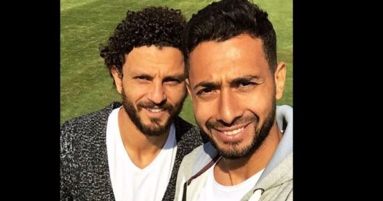 حارس الأهلى لـ"غالى" على انستجرام :أخويا حبيبى