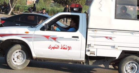 الإنقاذ النهرى ينتشل جثمان غريق بترعة فى الدقهلية