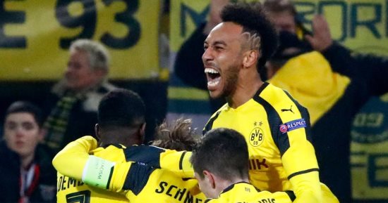 بالفيديو.. هاتريك أوباميانج يقود دورتموند لربع النهائى دوري أبطال أوروبا