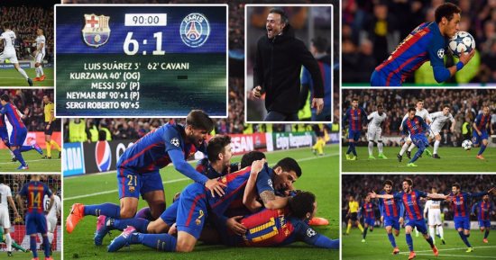 بالصور.. صحف العالم تتغنى بإنجاز برشلونة التاريخى أمام سان جيرمان