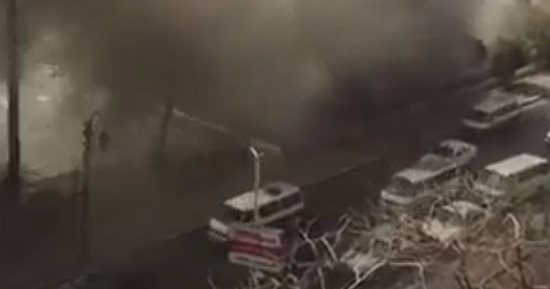 بالفيديو.. حريق بأحد المشاتل بكورنيش المعادى دون وقوع إصابات