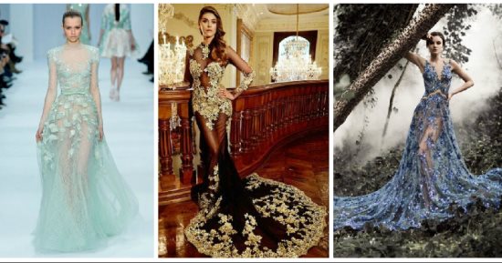  11 تصميم اختارى منهم..لو ناوية تفصلى فستان "see through"