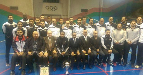 مجدى اللوزى يستقبل رئيس الاتحاد العربى للطائرة