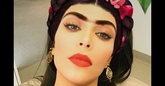 بالصور.. كيف تحولت كيم كاردشيان إلى فتاة مكسيكية؟