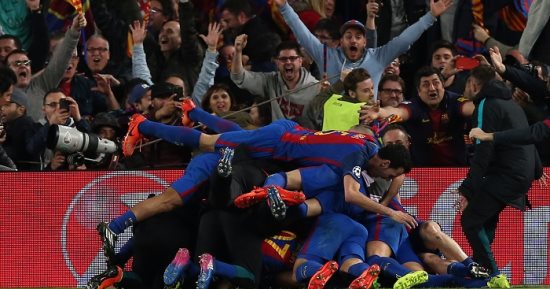 برشلونة الأكثر تهديفًا فى دورى أبطال أوروبا بعد سداسية سان جيرمان