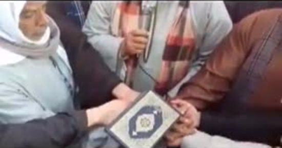 جلسة صلح عرفية تنهي خصومة ثأرية بين عائلتين بمركز مغاغة فى المنيا