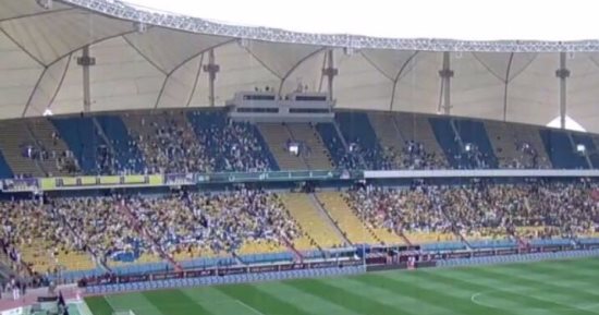 بالصور.. توافد جماهير اتحاد جدة والنصر على ملعب نهائى الكأس 