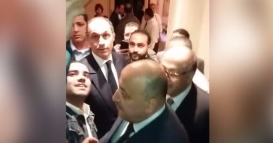 شاهد.. فيديو مشاركة جمال مبارك بحفل زفاف أدمن "آسف ياريس"