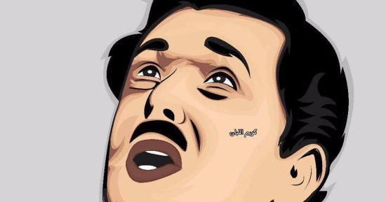 شاهد.. رونالدو وكندة علوش وآديل فى لوحات القارئ كريم اللبان