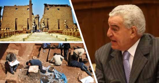 زاهى حواس يكشف عن أضخم تعاون بين القاهرة وبكين للتنقيب عن الآثار.. فريق صينى يزور مصر أكتوبر المقبل.. ويؤكد لــ"شينخوا": استخدام معدات حديثه للمرة الأولى للبحث عن مقابر جديدة.. ولدينا 123 هرم لملوك الفراعنة