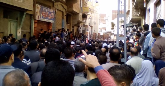 وصول جثمان العقيد فتحى جعفر شهيد سيناء إلى مسقط رأسه بالمنوفية 