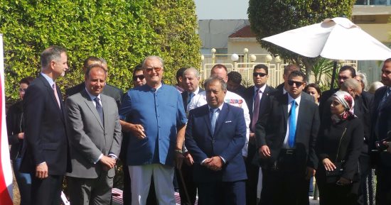 أمير الدنمارك يشارك فى افتتاح القنصلية الأمريكية بالإسكندرية