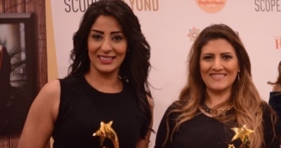 بالصور.. تكريم المذيعتين هبة الهوارى وغدير حسان فى مهرجان المرأة والإبداع