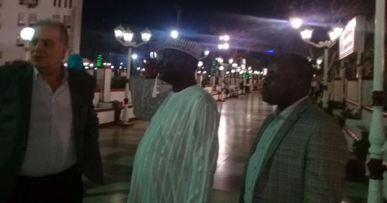 بالصور.. بعثة رينجرز تظهر فى الزمالك قبل موقعة السلام