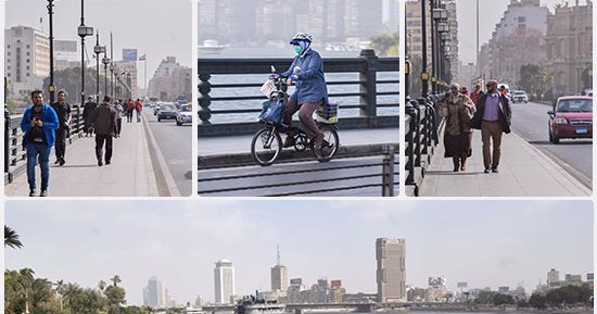 طقس غير مستقر على القاهرة والجيزة