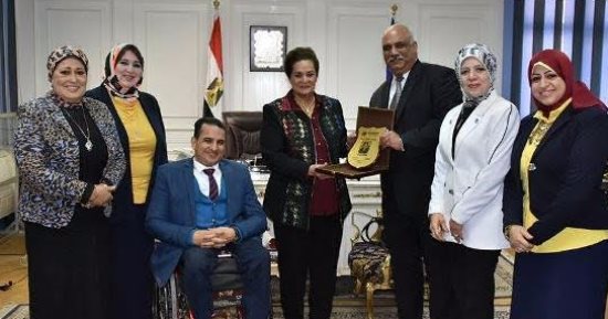 حصر جميع اعداد المعاقيين بمراكز البحيرة للتيسير فى تقديم الخدمات اللازمة لهم