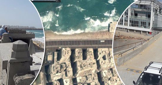 "شط إسكندرية يا جراج الهوى"..اختفاء شاطئ الشاطبى تحت كتل خرسانية.. نائب يطالب باستدعاء رئيس الوزراء للبرلمان..والمحافظ يطلب تقريرا بعقد الكازينو وجراج السيارات.. وإدارة الشواطئ:منطقة صخرية يمنع العوم بها