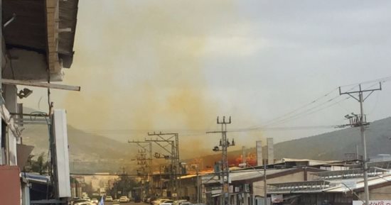 طوارئ فى شمال إسرائيل بسبب تسريب مواد سامة من مصنع أمونيا