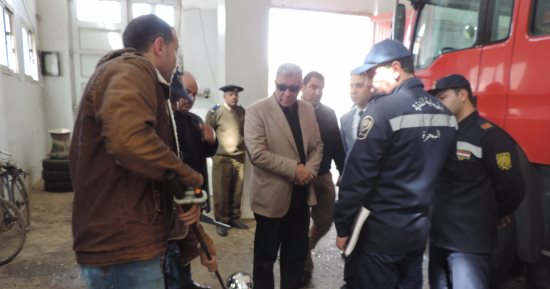 بالصور.. زيارة مفاجئة لمدير أمن البحيرة لمركز شبرا خيت وعدد من المنشآت الشرطية