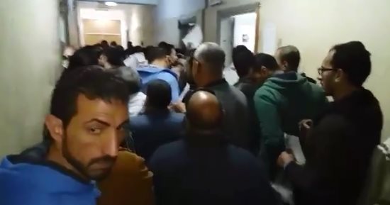 قارئ يشكو من الزحام الشديد فى مرور دمياط