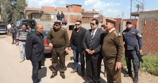 بالصور.. مدير أمن كفر الشيخ يترأس حملة لإزالة التعديات على النيل