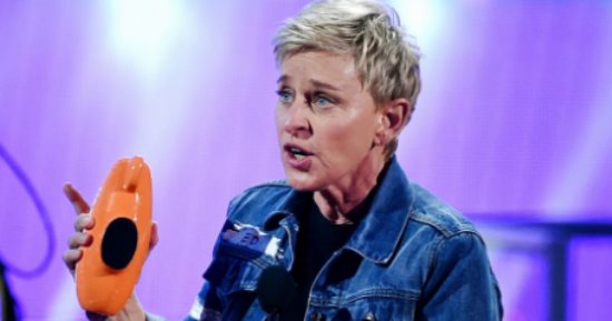 ألين ديجينريس تفوز بـ3 جوائز دفعة واحدة من "Kids’ Choice"