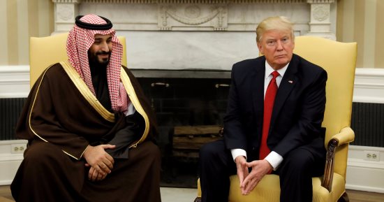 مستشار سعودي: اجتماع ولى ولى العهد وترامب نقطة تحول تاريخية