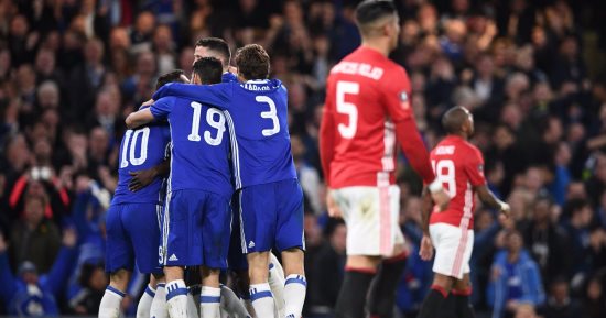 ملخص وأهداف مباراة تشيلسى ومانشستر يونايتد فى ربع نهائى كأس إنجلترا