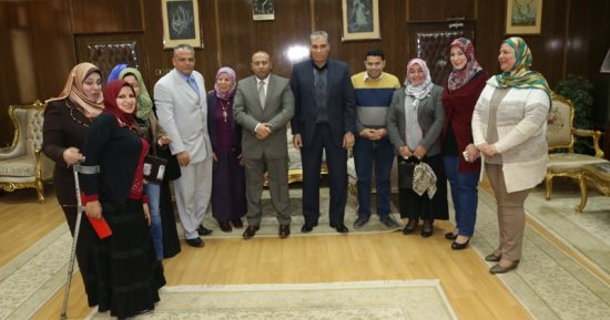 محافظ المنوفية يهنىء المجلس القومي للمرأة بيوم "المرأة المصرية" 