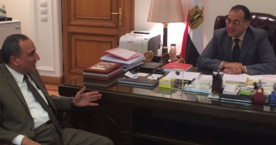 مصطفى مدبولى يلتقى عبد المحسن سلامة لحل مشاكل الإسكان بنقابة الصحفيين